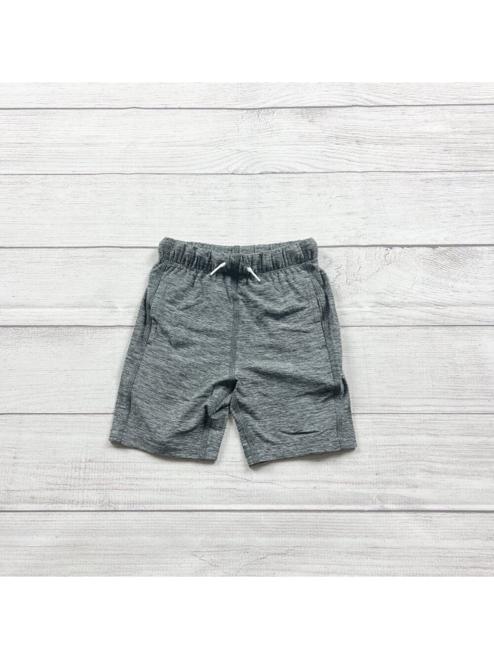 Hanna Andersson Kids Elastic Waist Athletic Shorts Heather Black NWT NIP 2T